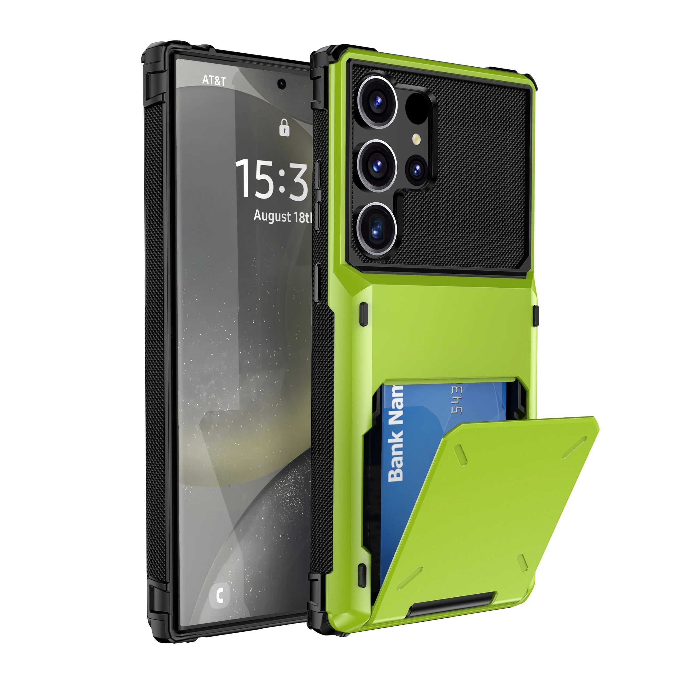 Wallet Card Slots Case for Samsung Galaxy S26 S25 S24 S23 S22 S21 S20 S10 Nore 20 10 FE Ultra Edge Plus Phone Cover Shockproof