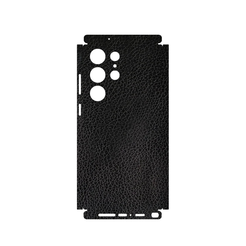 Leather Grain Full Body Phone Protector Sticker For SAMSUNG GALAXY S25 S24 S23 Ultra S23 Plus S23 S22+ Back + Sides Wrap Film