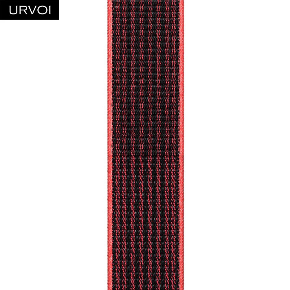 URVOI Sport Loop for Apple Watch Ultra 4 3 2 Series 12 11 10 9 SE3 Nylon Strap for iWatch Sport Band Hook&Loop Fastener 46 49mm