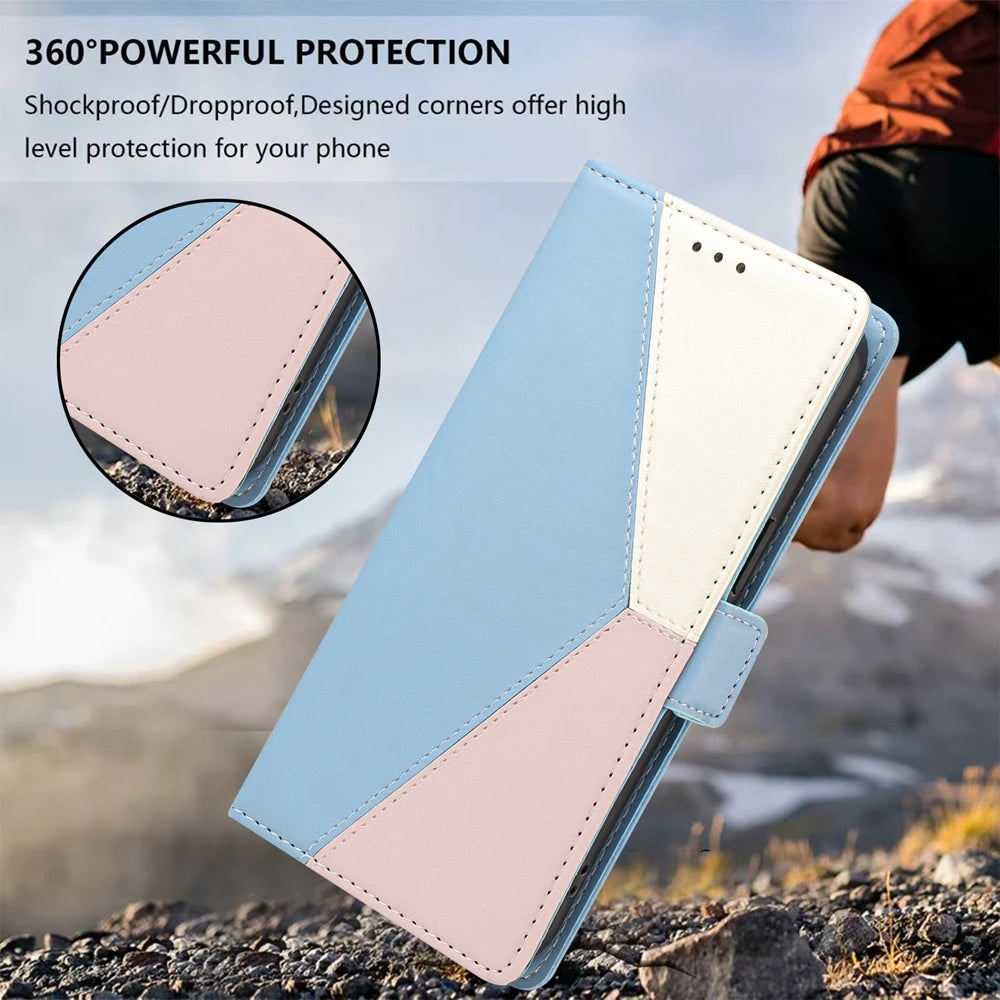 New Magnetic Flip Leather Wallet Card Case For Moto G Stylus Power Play GStylus GPower GPlay 2026 2021 2022 2023 2024 2025 4G 5G