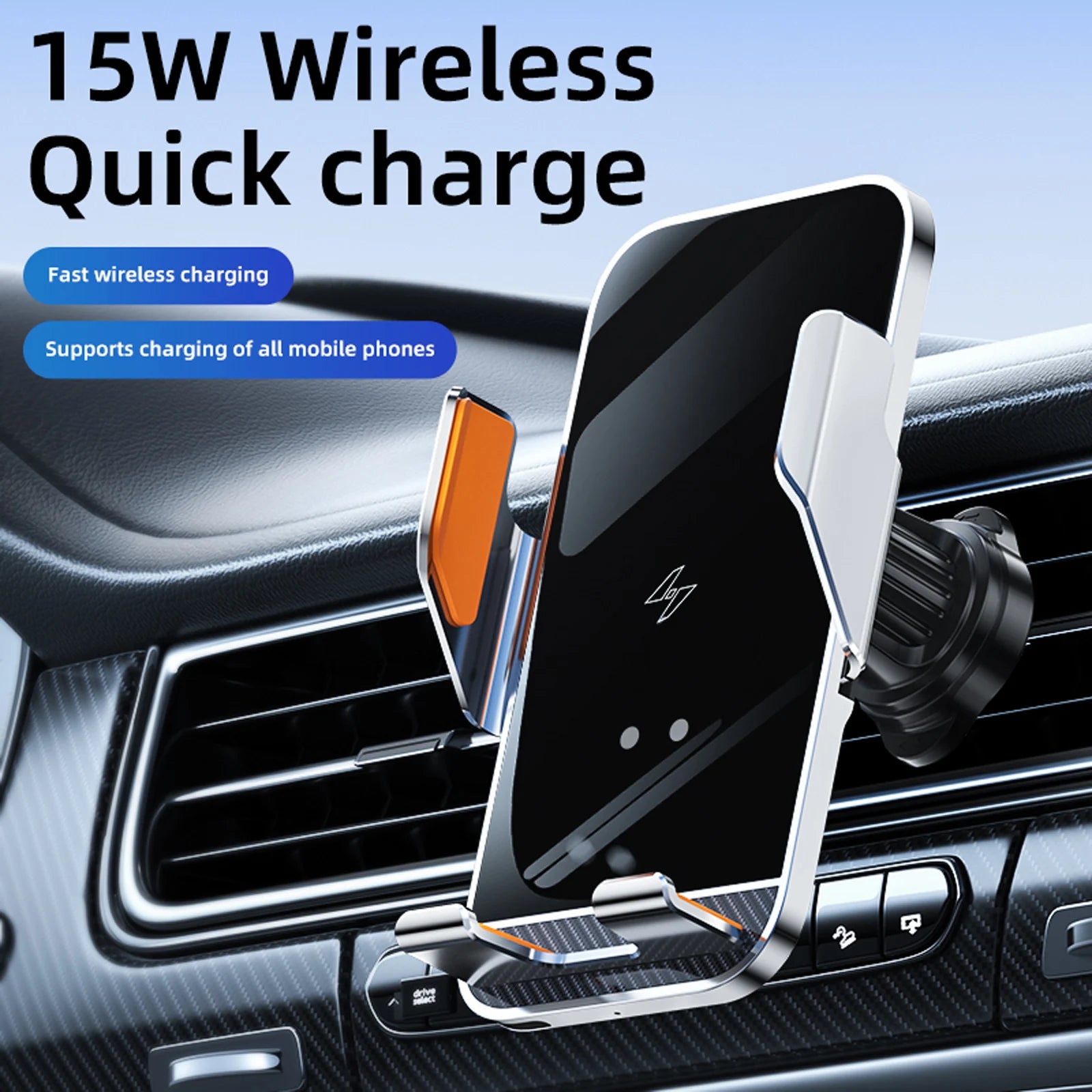 For BMW 3 Series G20 2019 2020 2021 2022-2025 Car Phone Holder Car Wireless Charging Magnetic MagSafe Holder Car Phone Charger