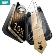 ESR Accessory Glass by Corning™ Screen Protector for iPhone 17 Pro Max/17 Pro/17 & 16 Pro Military Grade Film with Anti-Reflecti