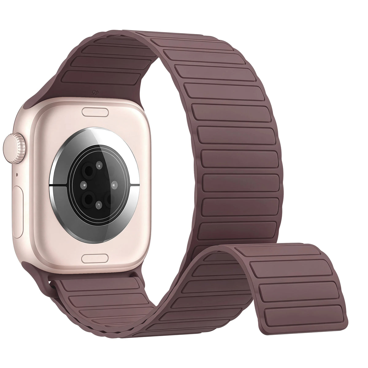 Magnetic Strap For Apple Watch Band 46mm 42 44 Loop Wristband For iWatch Series 12 11 10 9 8 7 SE 3 Ultra 4 49mm Bracelet Correa