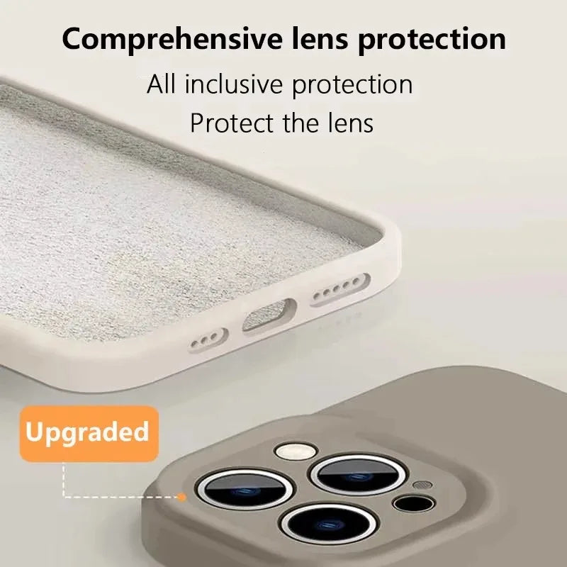 Magnetic Luxury Wireless Charge For Magsafe Phone Cases for iPhone 16 Plus 15 14 13 Pro Max Original Liquid Soft Silicone Cover
