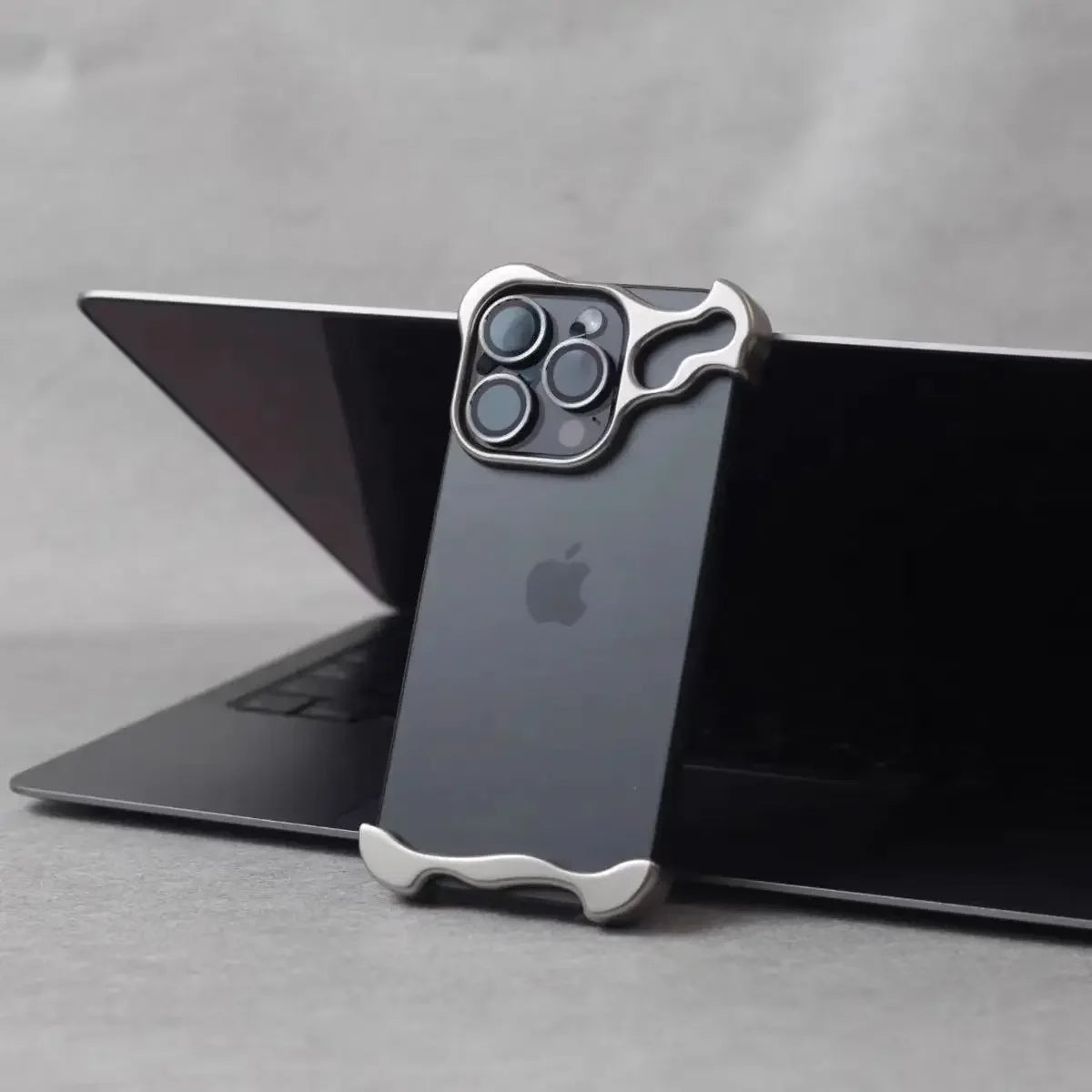 Luxury Irregular Aluminum Alloy Bumper Phone Case For IPhone 12 13 14 15 16 17 Pro Max 17Air Lens Film Protection Metal Cover