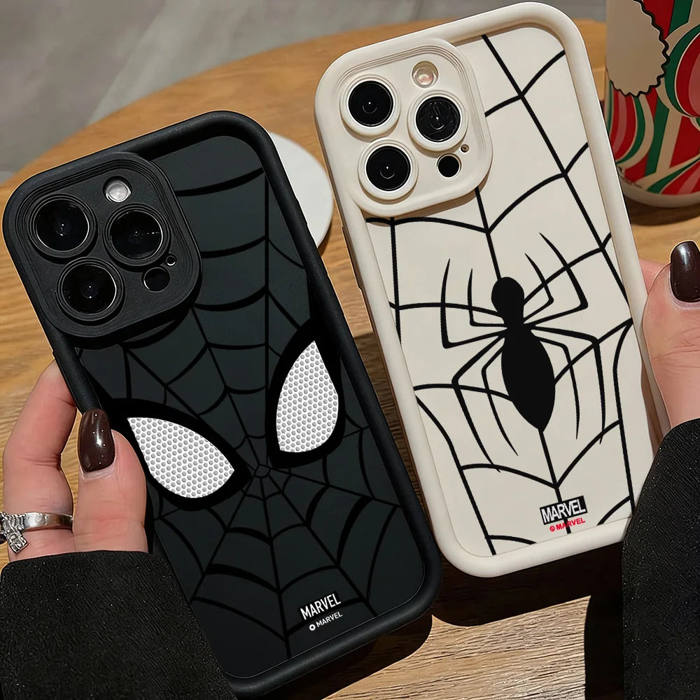 Anime Spidermans Cool Phone Case for iPhone 17e 17 16e 16 15 14 13 12 11 Air Pro Max XR XS X 7 8 6 6s Plus Soft TPU Back Cover