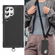 Anti-Slip Armor Protection Lanyard Holder Case for Samsung Galaxy S21 Ultra S 21 Plus S21 FE S21Ultra