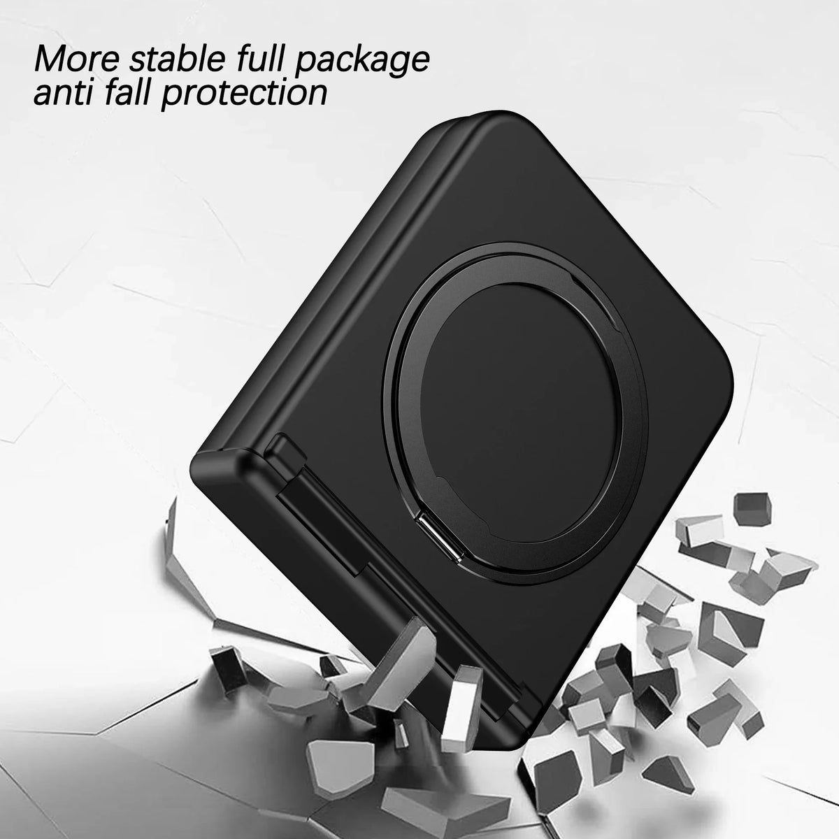 Solid Color Magnetic for Magsafe Hard Phone Case for Samsung Galaxy Z Flip 8 7 6 5 Shockproof Armor Protective Cover
