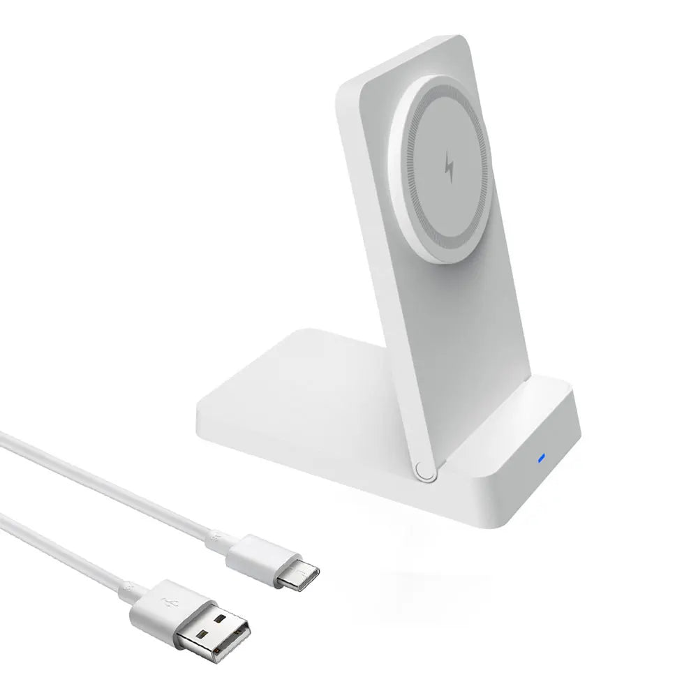 Foldable Magnetic Wireless Charger Phone Holder Stand For Magsafe iPhone 17 16 15 14 13 12 Pro Max Samsung Fast Charging Station