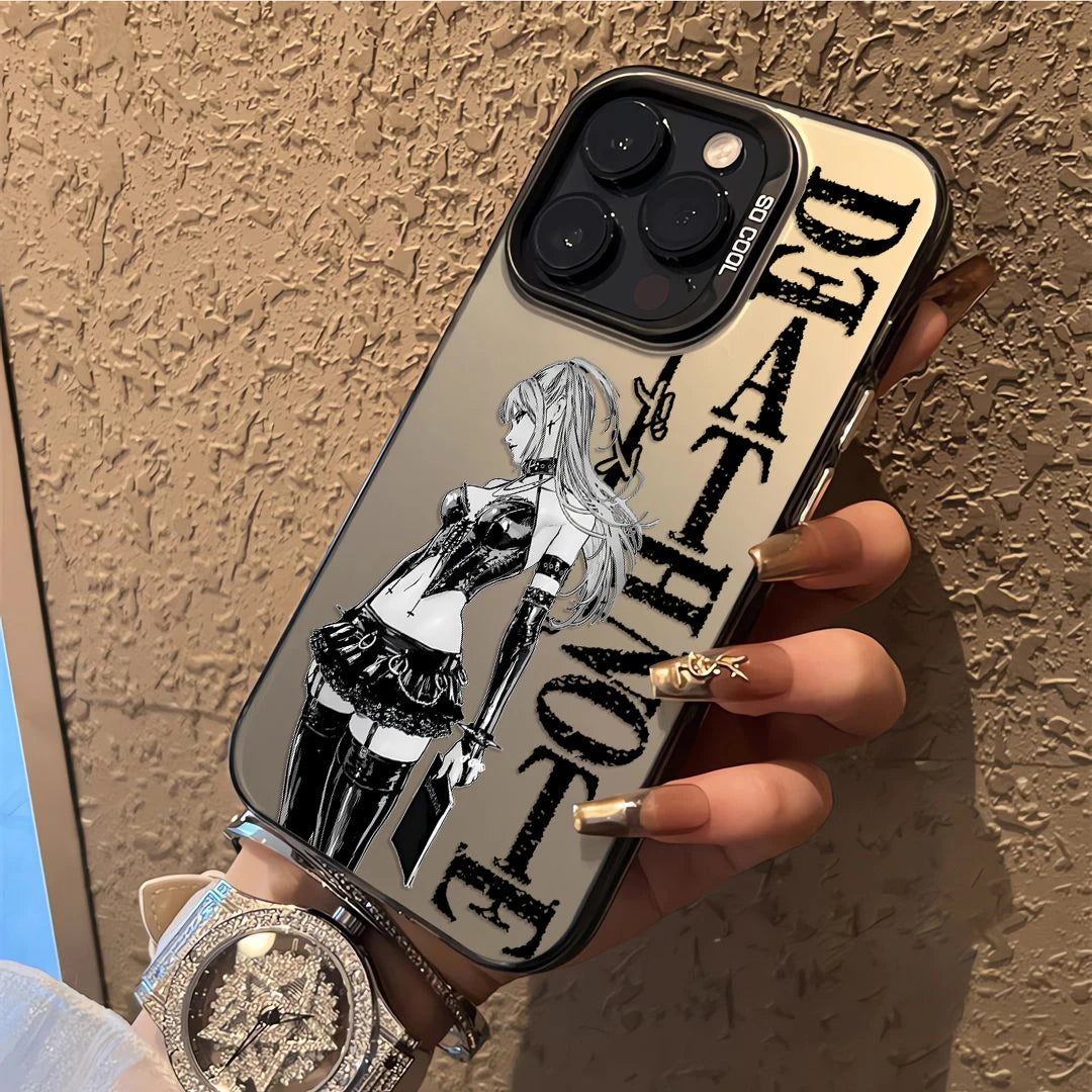 Anime Death Note Cool Amane Misa Phone Case For iPhone 17 16e 16 15 14 13 12 11 mini Pro Max X XR XSMAX 8 7 Air Plus Back Cover
