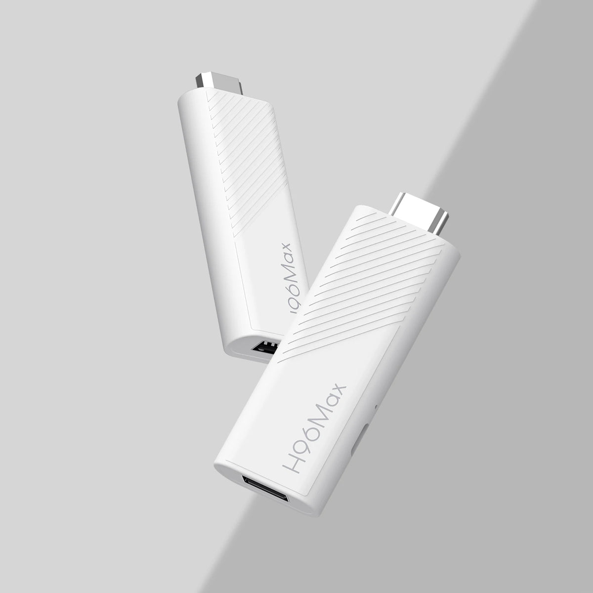 Android TV Stick H96 Max H313 Allwinner Quad Core 4K Wifi6 BT Voice Assistant Remote Control Media Player Smart TV Box