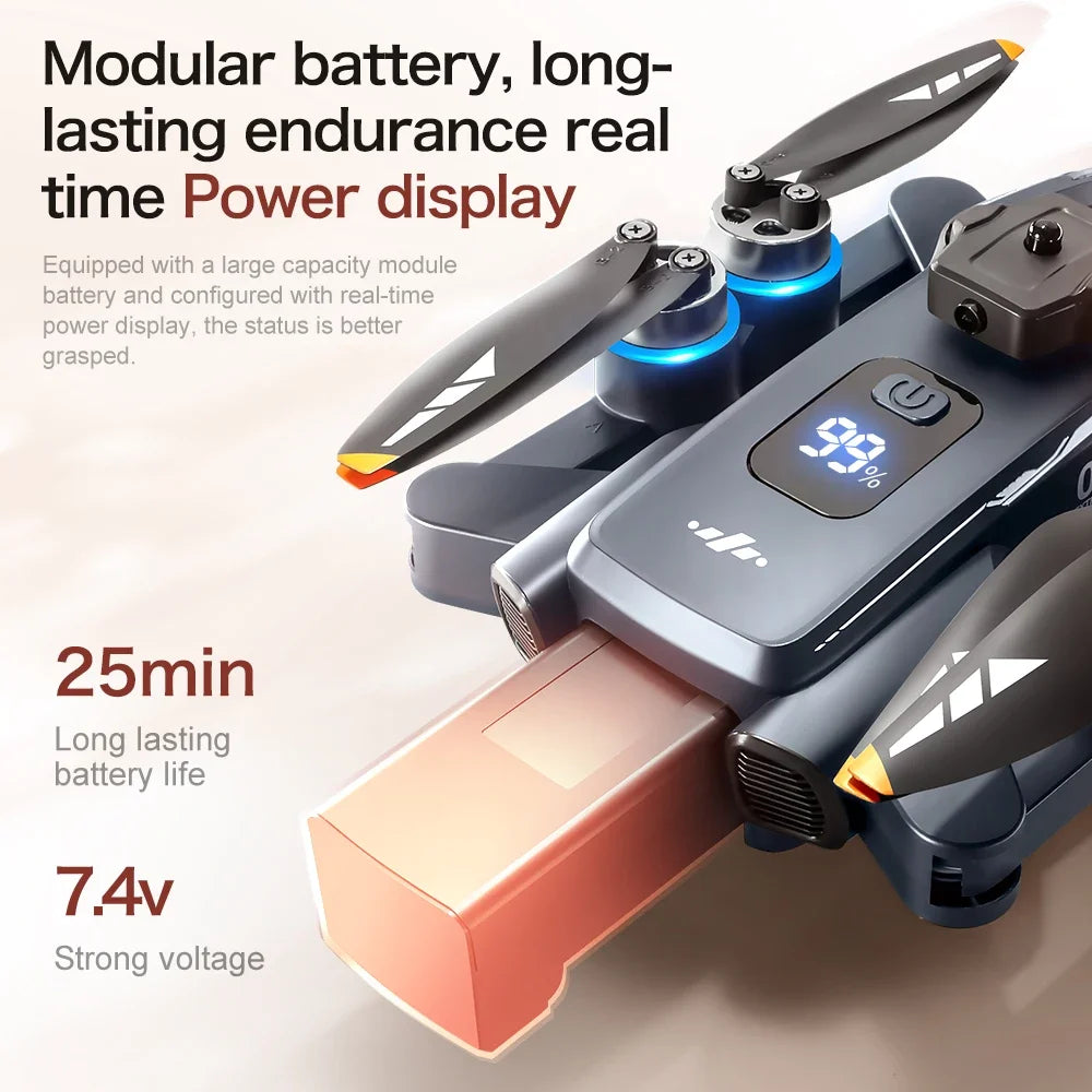 Hot XT808 GPS Drone 5G FPV Dual Camera Brushless Motor Foldable RC Quadcopter Long Flight Time Altitude Hold Professional Toy