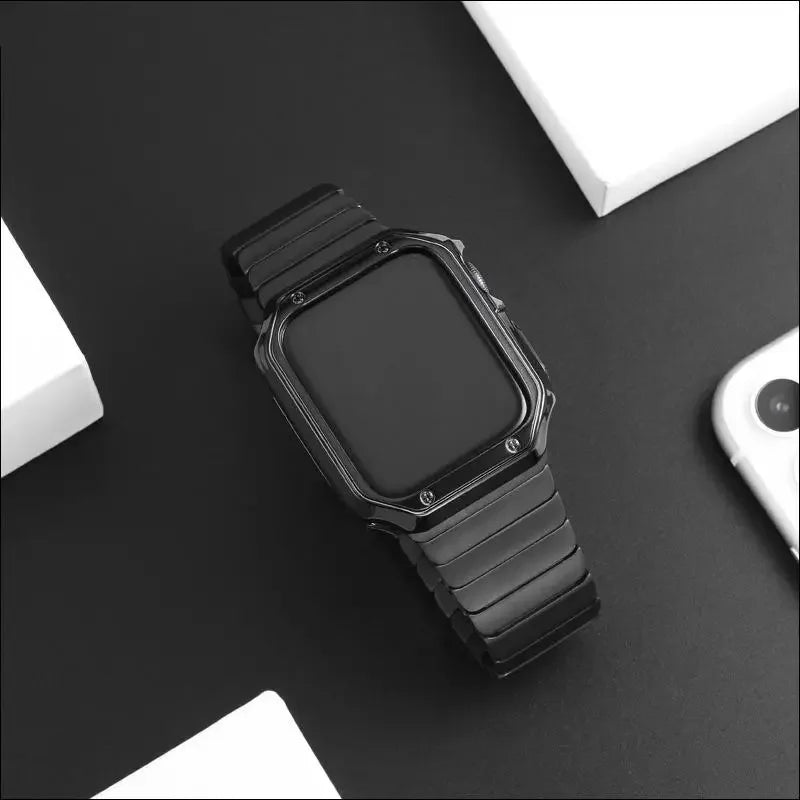 Metal Band For Apple Watch 46mm Strap Stainless Steel Watchband For Iwatch Series 12 11 10 Ultra 49mm 42/44/45mm Business Correa