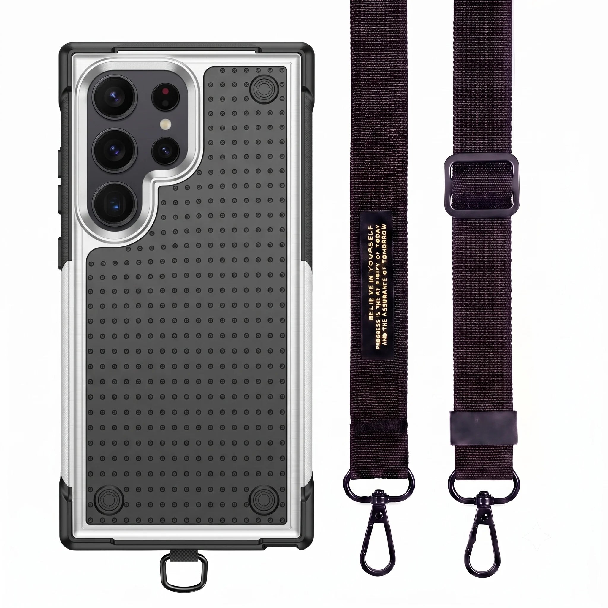 Anti-Slip Armor Protection Lanyard Holder Case for Samsung Galaxy S21 Ultra S 21 Plus S21 FE S21Ultra