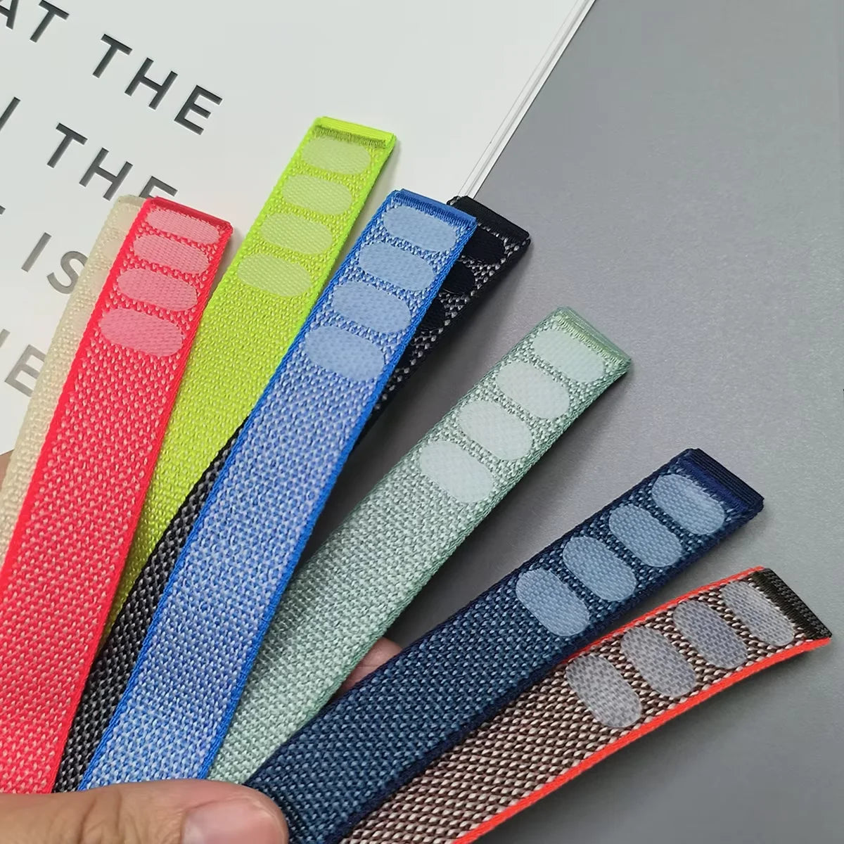 Sport Nylon Braided Watch Strap For Google Fitbit Air Replacement Strap Loop Bracelet Breathable Band Wristband For Fitbit Air