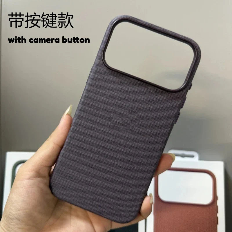 New TechWoven Magnetic Phone Case for IPhone 17 Pro Max Air Phone for Magsafe Phone Cover Case Camera Control with Box