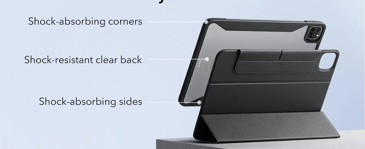 ESR for iPad Pro 12.9 Case(6th/5th)Magnetic Cover Adjustable Stand for iPad Pro 11 Inch Case(4th/3rd/2nd/1st)