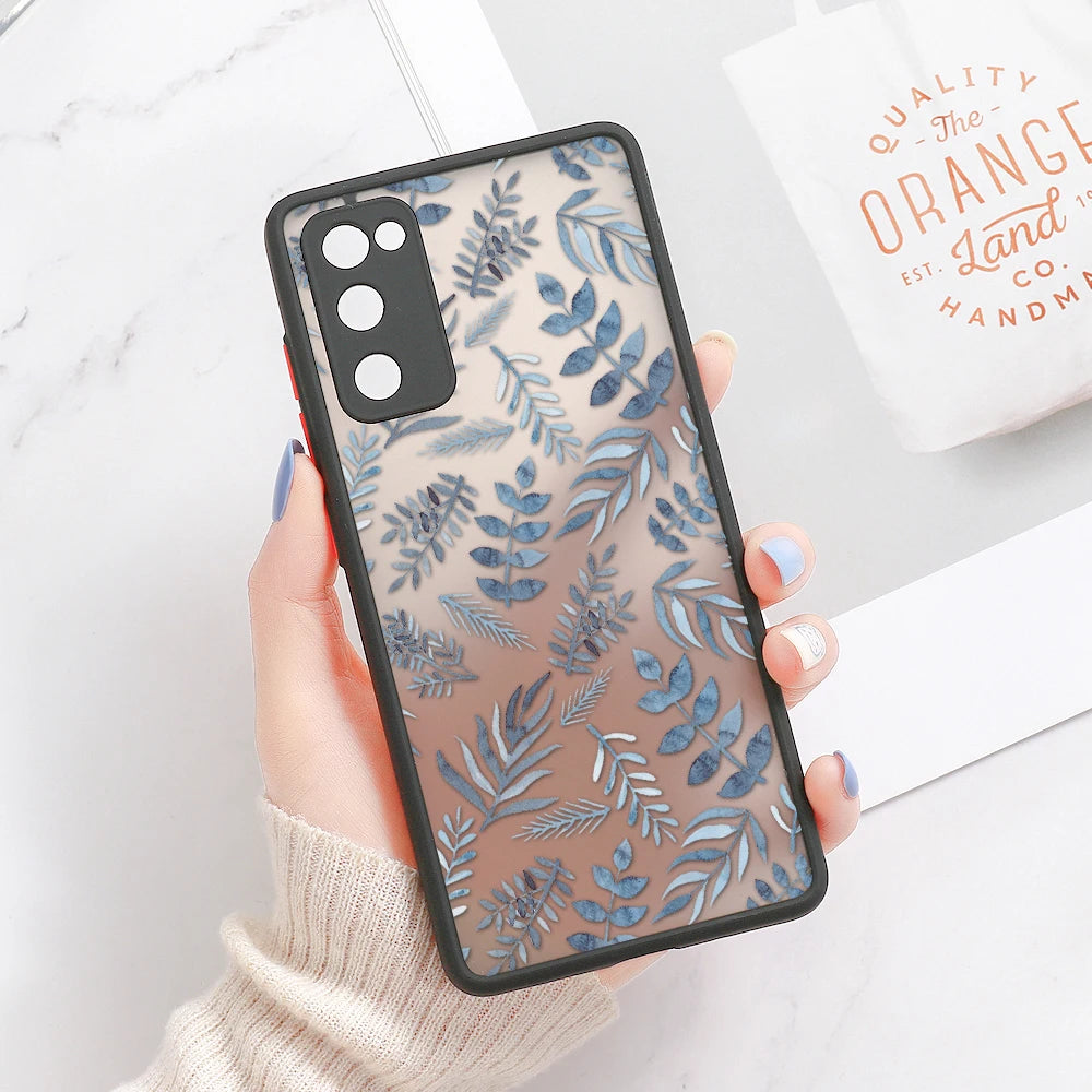 A52 Case For Samsung Galaxy A53 5G Funda A54 A34 A32 A33 A71 A51 S20 FE A50 A13 A22 A21S S21 S23 Ultra S22 Matte Covers Coques
