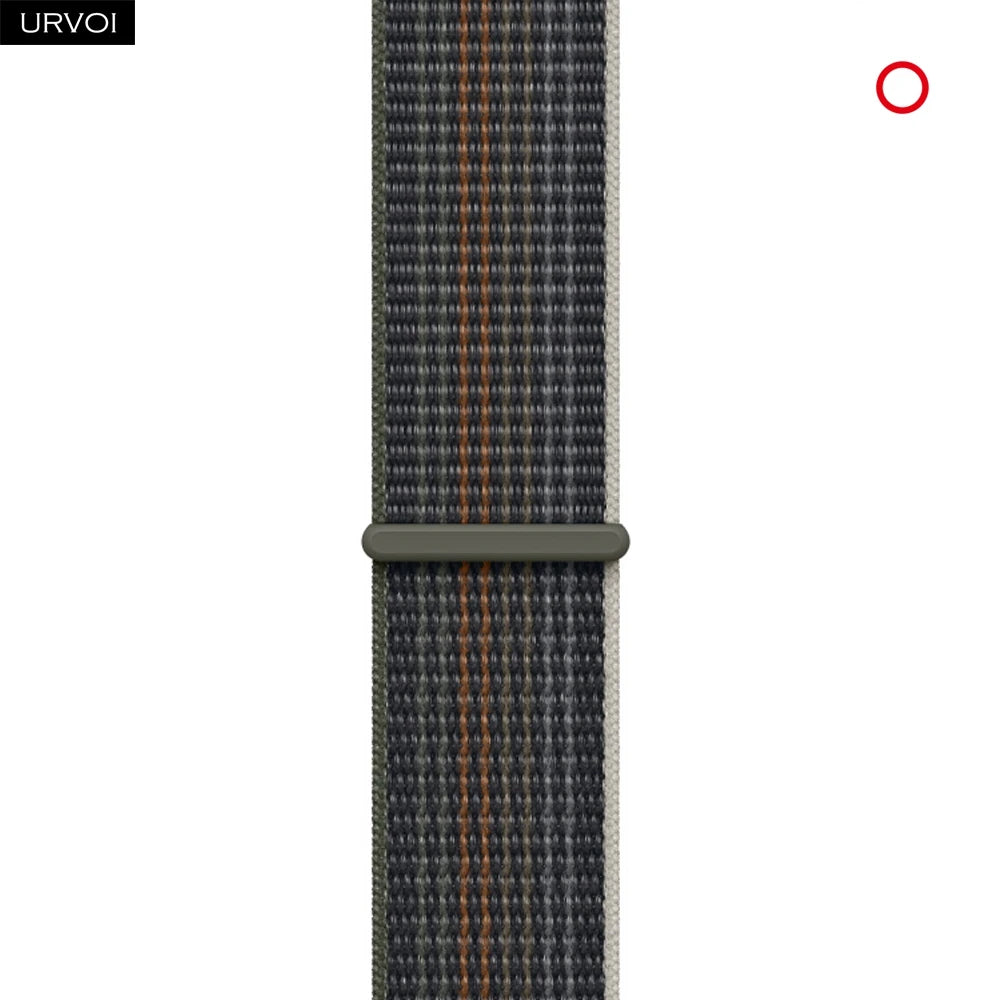 URVOI Sport Loop for Apple Watch Ultra 4 3 2 Series 12 11 10 9 SE3 Nylon Strap for iWatch Sport Band Hook&Loop Fastener 46 49mm