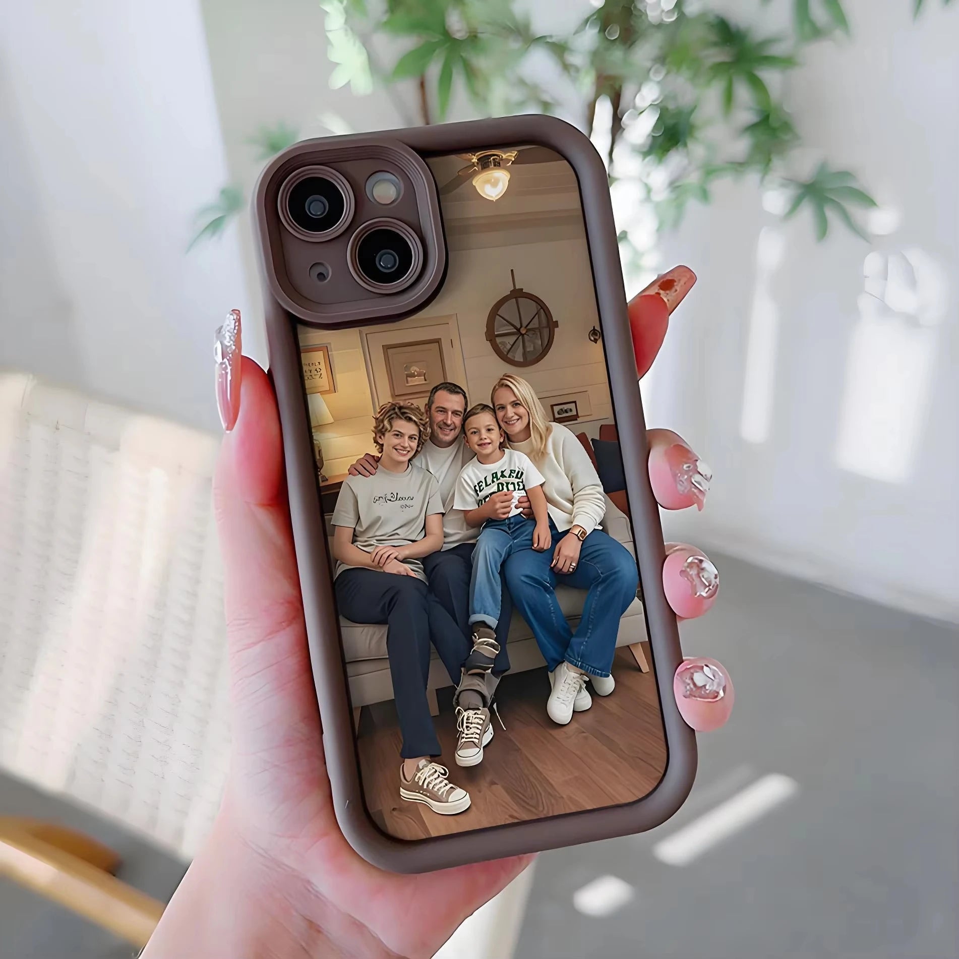 DIY Personalized Photos Customized Phone Case For Samsung S25 S24 Ultra S23 Ultra S22 S21 S20 Plus Note 20 S24FE S23FE Cover