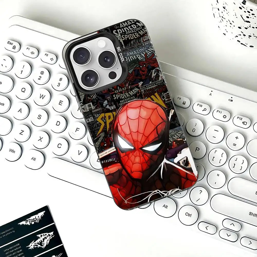 Cool S-Spider-Man-S Phone Case For IPhone 17 16 15 11 12 13 14 Pro Max 16 Plus 12 Mini 7 8 XR XS 15Pro MAX Cove