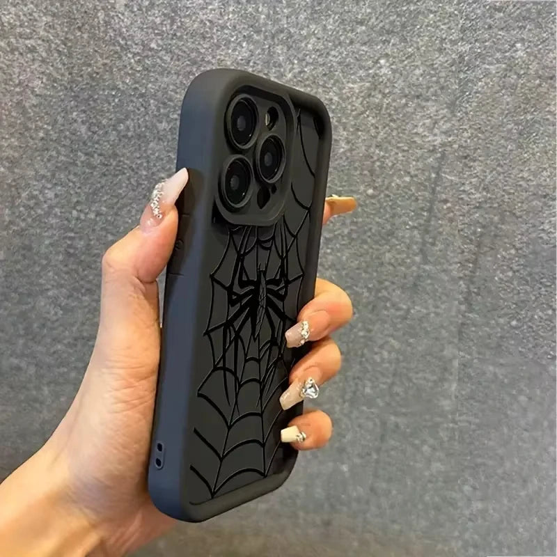 Spider-Man logo Phone Case For Samsung Galaxy A17 A07 A06 A26 A16 A06 A35 A55 A25 A05s A15 A54 A34 A36 A24 4G 5G Soft Back Cover