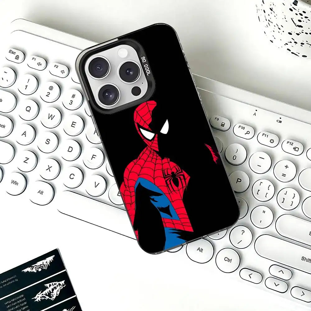 Cool S-Spider-Man-S Phone Case For IPhone 17 16 15 11 12 13 14 Pro Max 16 Plus 12 Mini 7 8 XR XS 15Pro MAX Cove