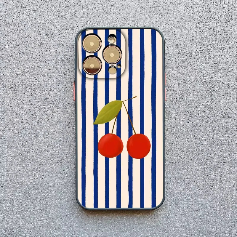 Fresh Summer Fruit Lemon Phone Case For Samsung Galaxy A73 A56 A55 A36 A35 A26 A25 A15 5G A24 A23 A22 A52 A52S A71 A72 4G Cover