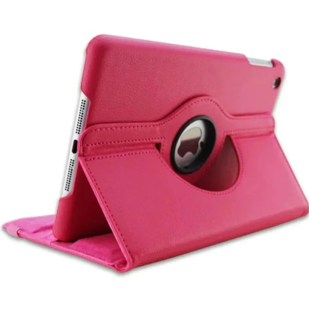 360 Rotation Leather For Ipad A16 2025 Case 11 M4 Air 11 M2 5 4 3 2 10.9 Funda 10 9 9th 10th 8th Generation Mini 6 7 8.3 10.2