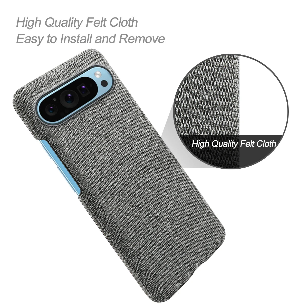 Non-Fingerprint Comfortable Case for Google Pixel 10 Pro XL 10A Pixel10 Pixel 9 Pro Xl 8 8A 7 7A Pixel10a Pixel9 Pixel8 Cover