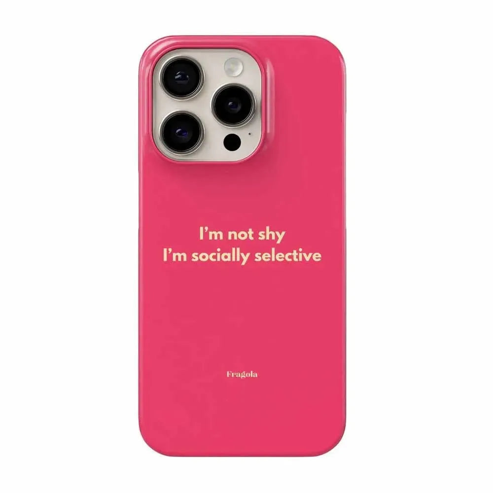 Clmj MEANS GIRLS Fashion Phone Case for iPhone 17 16 15 14 13 12 11 Air Pro Max X XS XR XSMax 7 8 Plus Glossy Film Hard PC Cover