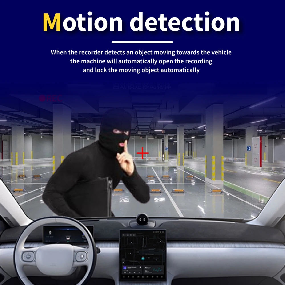 DashCam Car 3Cameras DVR 4Inch Fhd 1080P Auto Video Recorder Three-Lens With Rear View Camera Night Vison Registrator Black Box