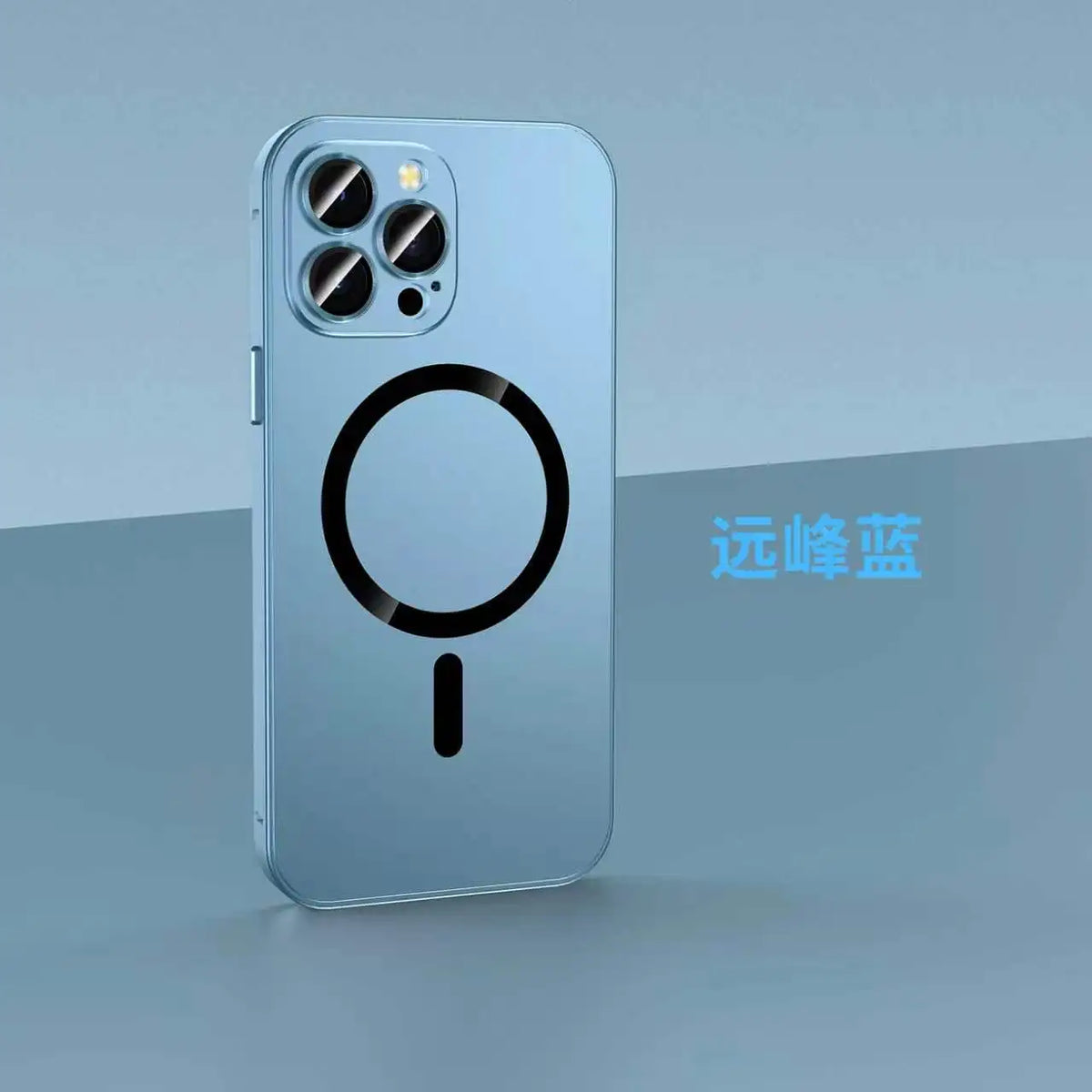 Metal Frame Phone Case For Iphone 18 17 14 15 16 13 Pro Max 16 15 Plus 17 Air Luxury Aluminum Magnetic PC Back Panel Phone Cover