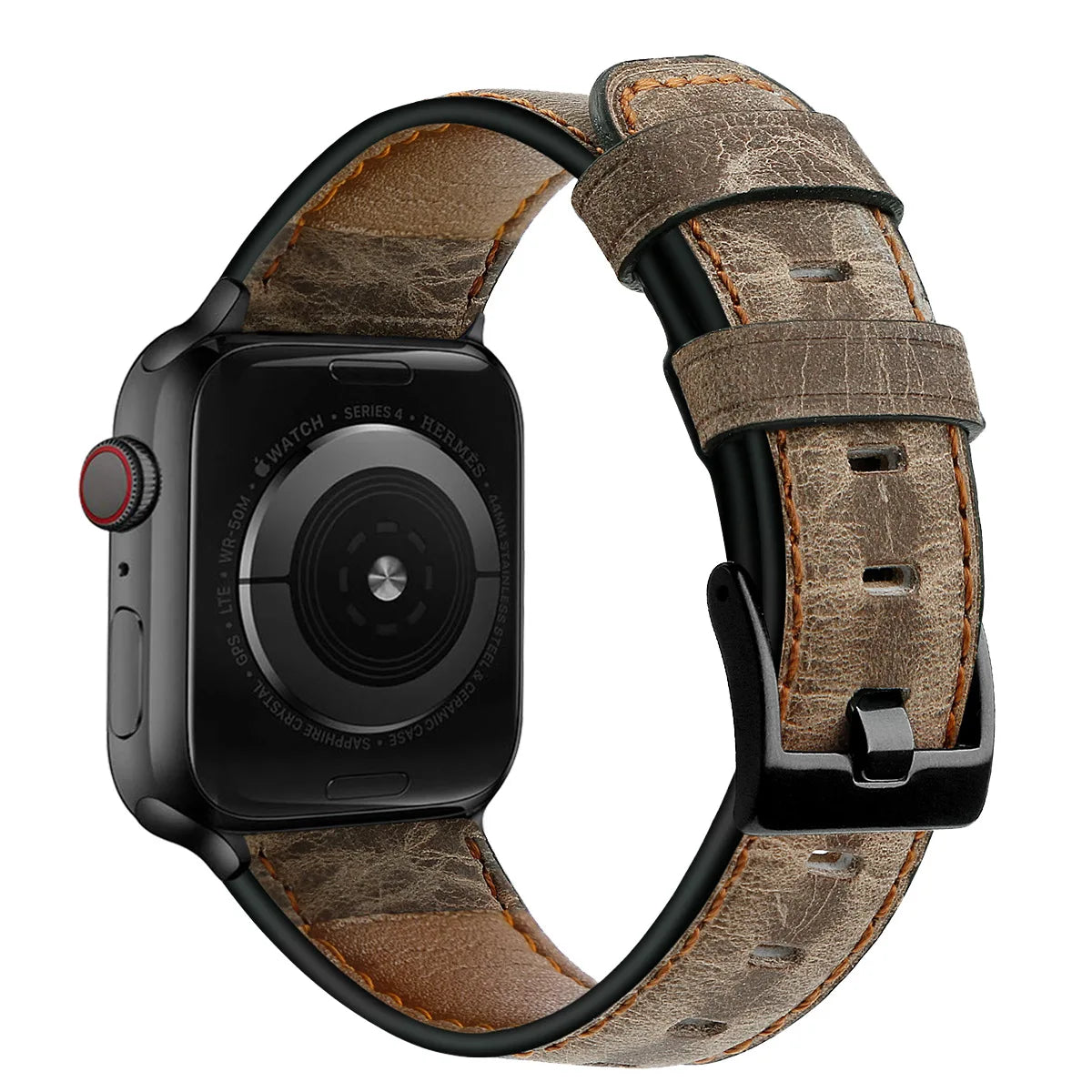 Leather Strap For Apple Watch Band 44mm 40mm 45mm 41mm 42mm 38mm 46mm 49mm bracelet Correa iWatch Series 10 9 8 Ultra 2 se 7 6 5
