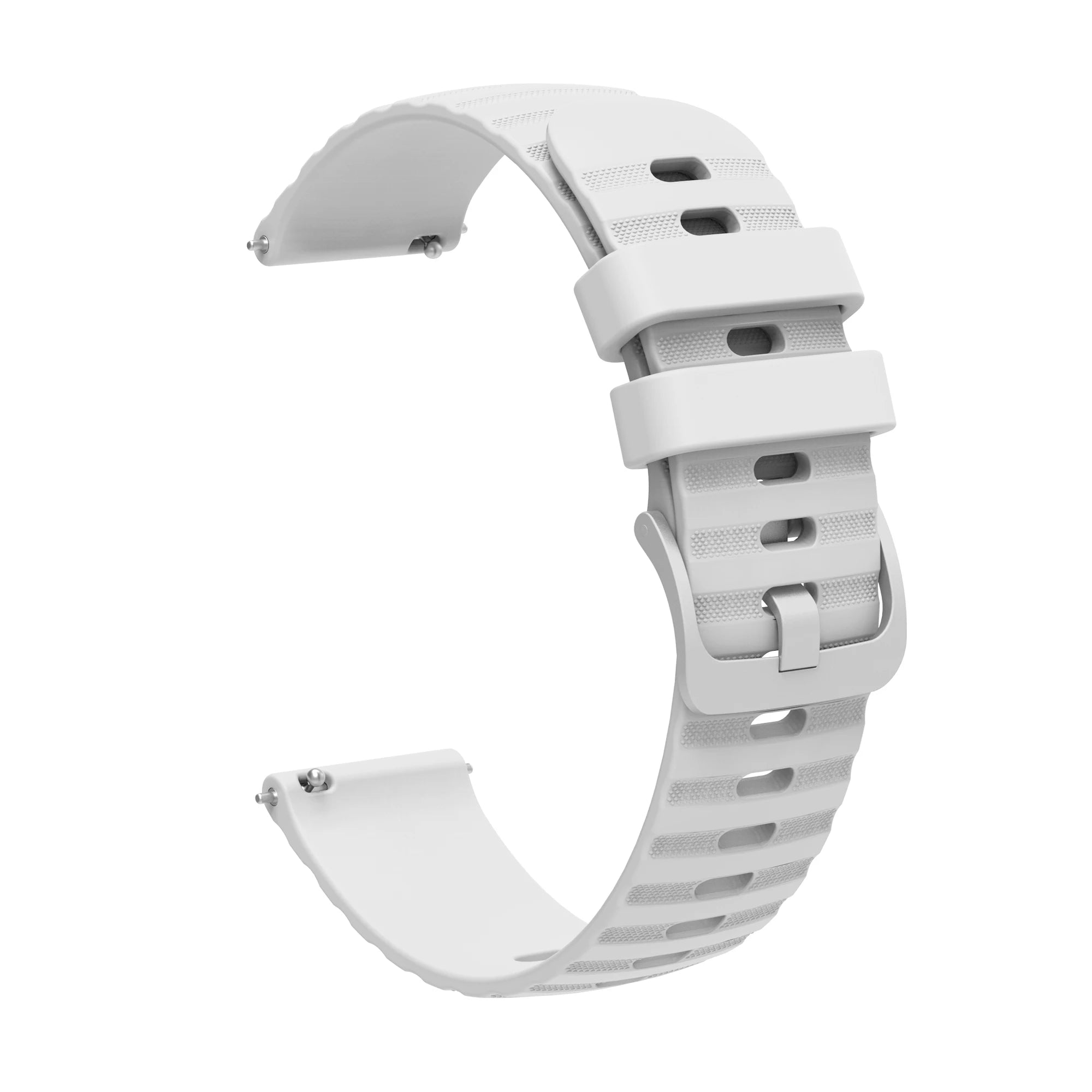 Premium Silicone Watchband WatchStrap Silicone Bracelet Quick Release Rubber Strap WristBand 18mm 20mm 22mm Width Replacement