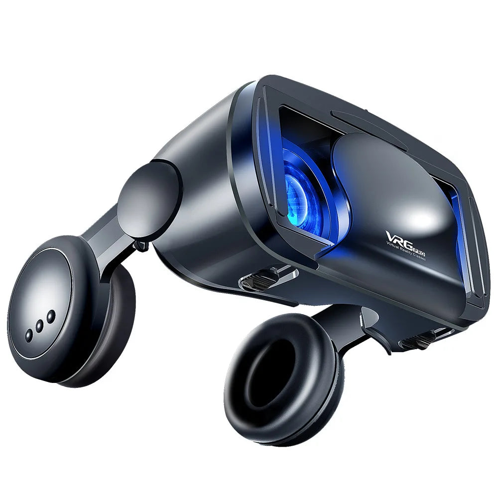 VRG Pro 3D Virtual Reality VR Glasses Devices Headset Viar Goggles Helmet Lenses Smart For Phone Smartphones Viewer Cell Devices