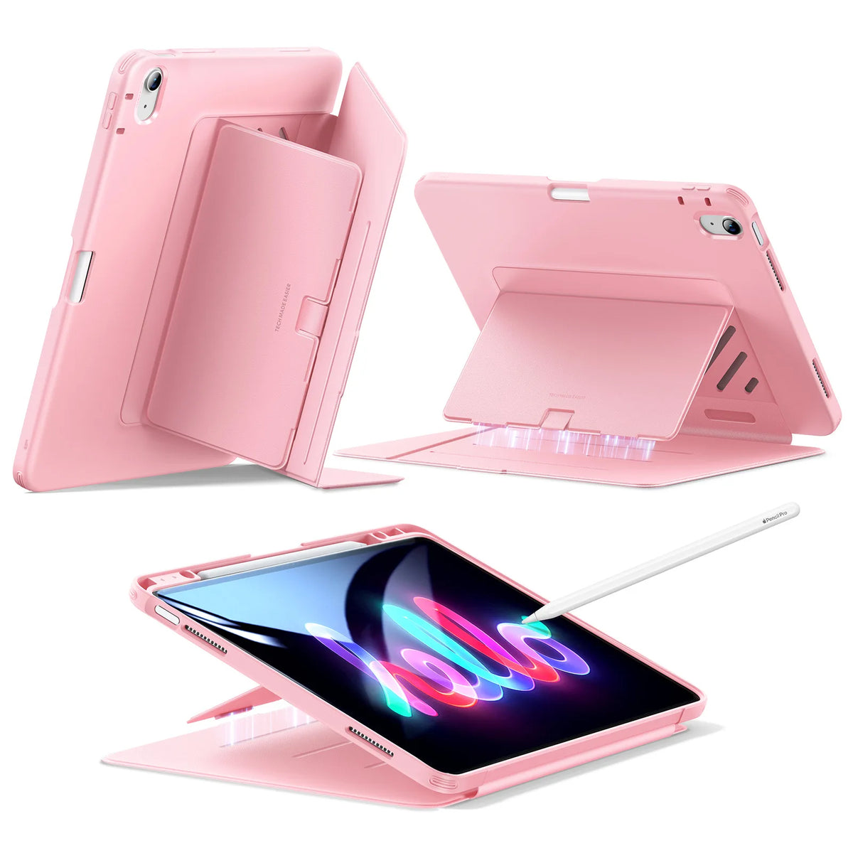 ESR for iPad Air 11 Inch Case M4/M3/M2 (2026/2025/2024) Powerful Magnetic Cover for iPad Air 5th/4th Gen (2022/2020)Auto Wake