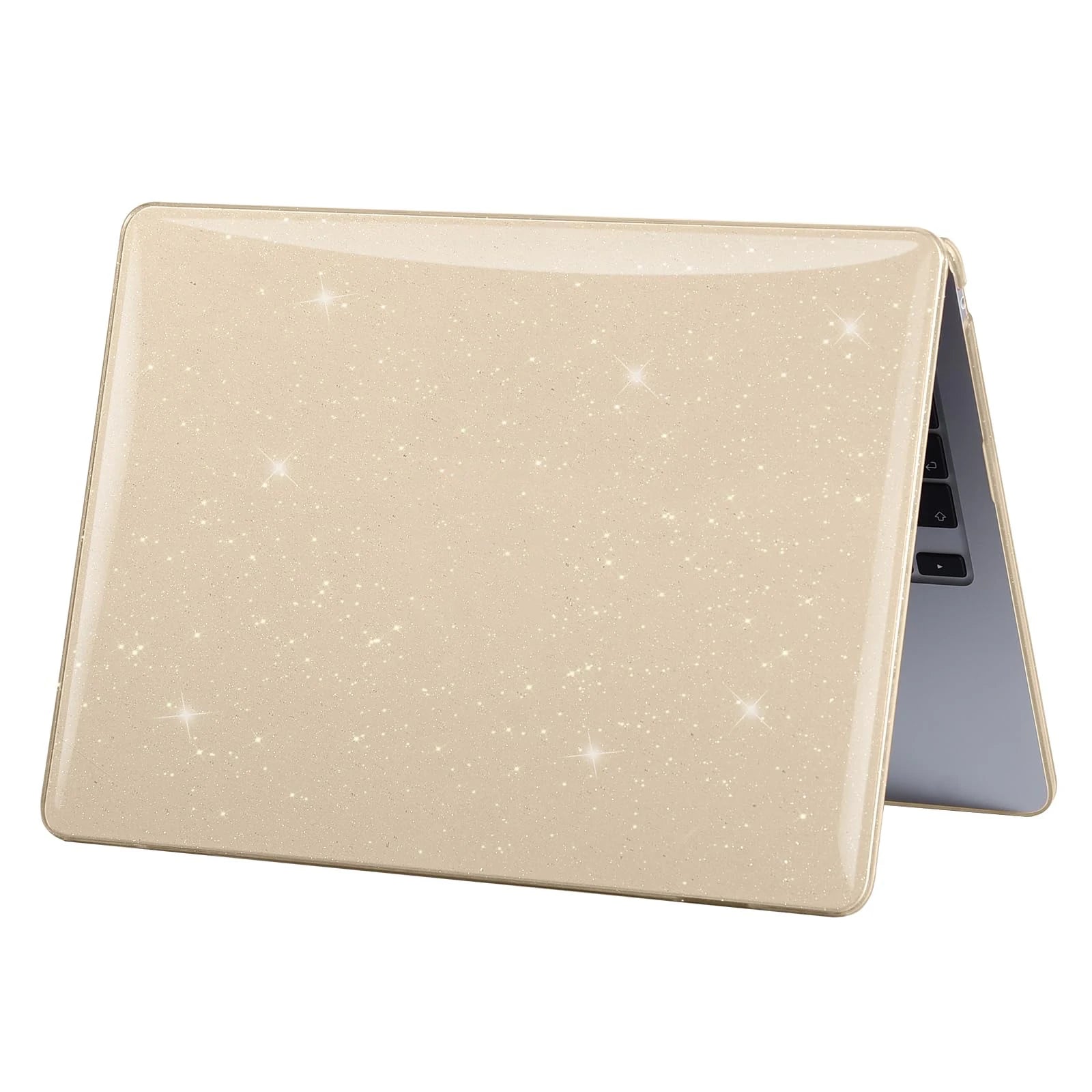 EooCoo Case for MacBook Air 13 inch M4 2025 2024-2022 Release M3 M2 A3240 A3113 A2681 for Mac Air 13.6 inch Glitter Hard Shell