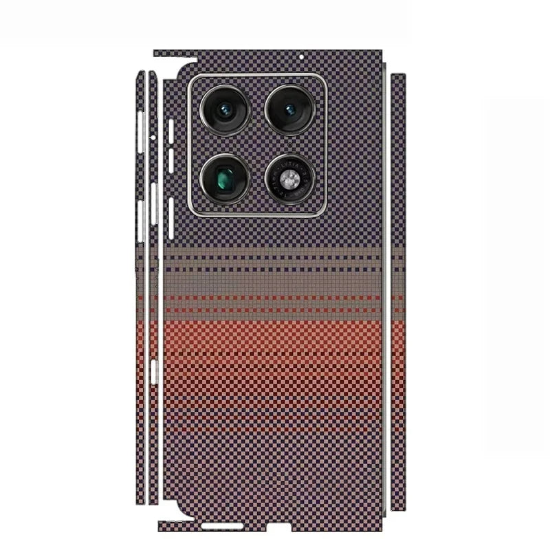 For Motorola Moto Razr Fold 3D Carbon Fiber Skin Wrap skticker Film Full Cover Back Film Cover For Moto Razr Fold