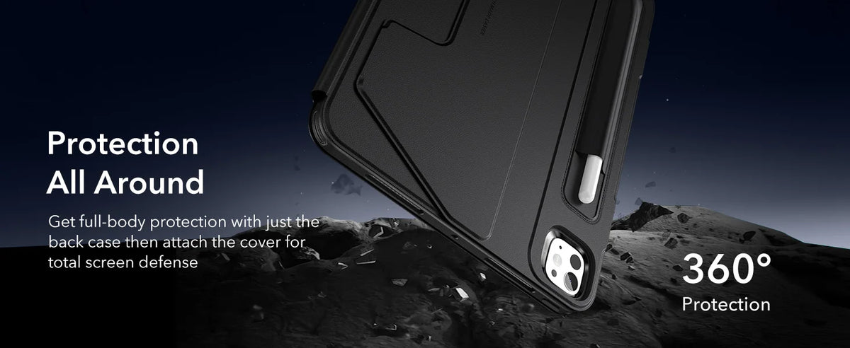 ESR for iPad Pro 13 Inch Case (M5/M4) Rotating Case with Removable Magnetic Cover Shift Series for iPad Pro 13 2024/2025