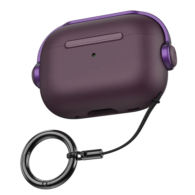 Protective Case For Apple Airpods 1 2 3 4 Pro2 air pods Wireless Bluetooth Earphone Cover Sleeve Headphone Bag With Phone Holder