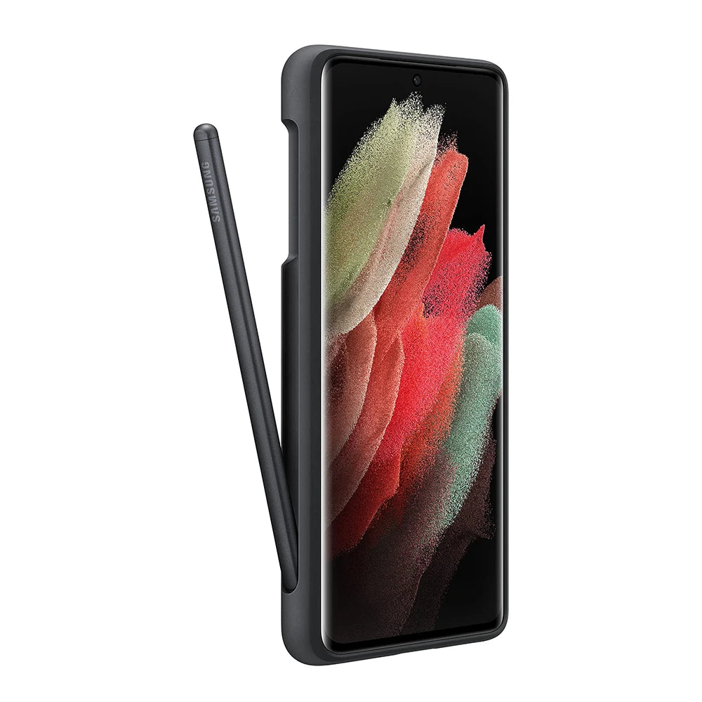 Original Samsung Galaxy S21 Ultra Silicone Cover with S Pen Spen Case s21 ultra Liquid Silicone Cover with Stylus Slot EF-PG99P