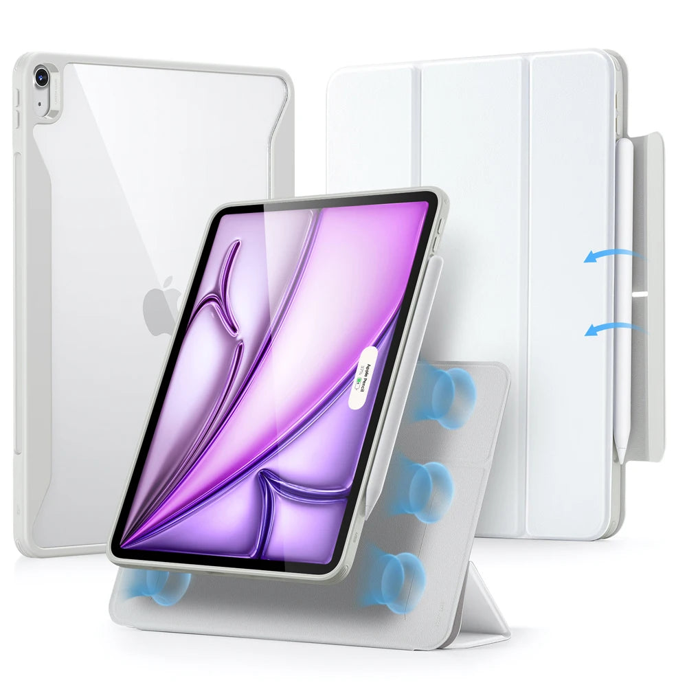 ESR for iPad Air 11 Inch Case M4/M3/M2 (2026/2025/2024) Powerful Magnetic Cover for iPad Air 5th/4th Gen (2022/2020)Auto Wake