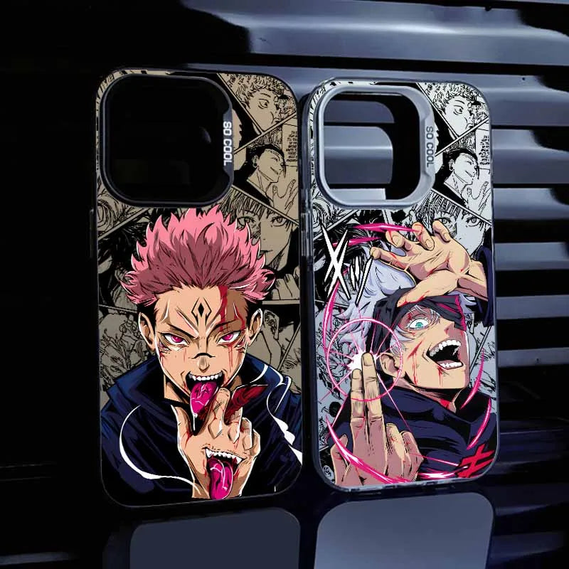 Jujutsu Kaisen Cute Cover For Apple iPhone 17 Air 16E 16 15 14 13 12 mini Pro Max Plus Colorful Phone Case