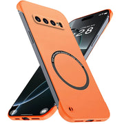 Magnetic Slim for Samsung S9 S10 S20 Plus Ultra FE S9Plus S10Plus Phone Cases Matte Hard PC Cover Borderless Shockproof Armor