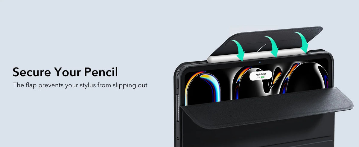 ESR for iPad Pro 13 Inch Case (M5/M4) Rotating Case with Removable Magnetic Cover Shift Series for iPad Pro 13 2024/2025