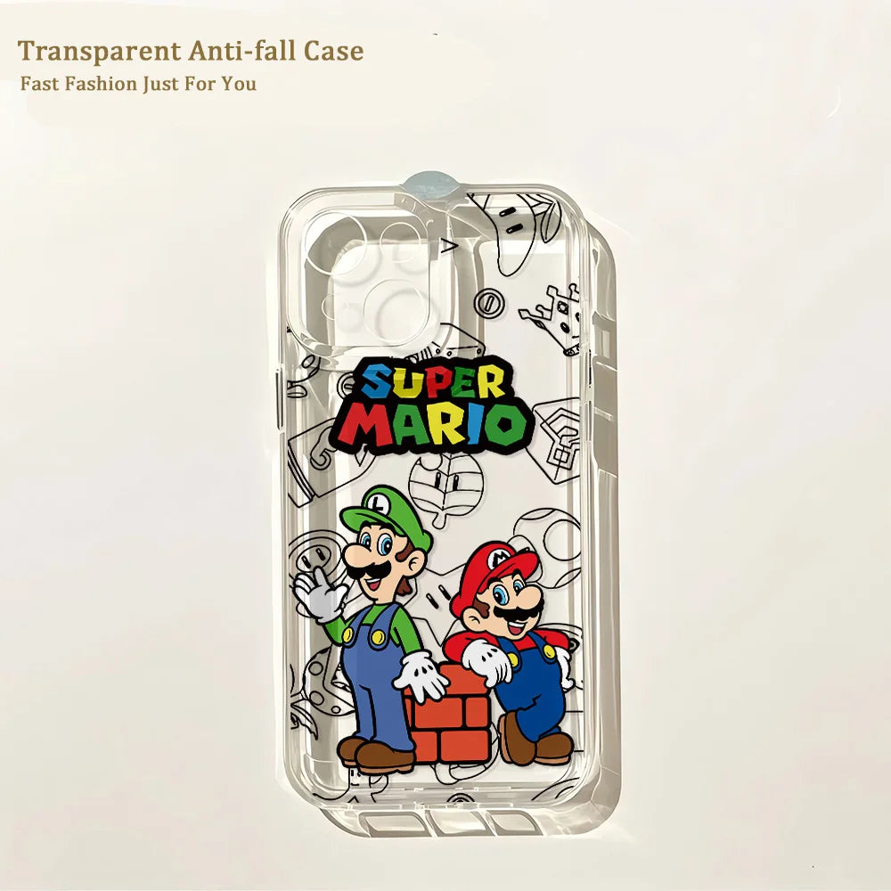 Hot Classic M-Marios Phone Case For Samsung Galaxy A37 A57 A16 A07 A17 A36 A26 A56 A55 A35 A54 A24 A14 A06 A05 A13 4G 5G