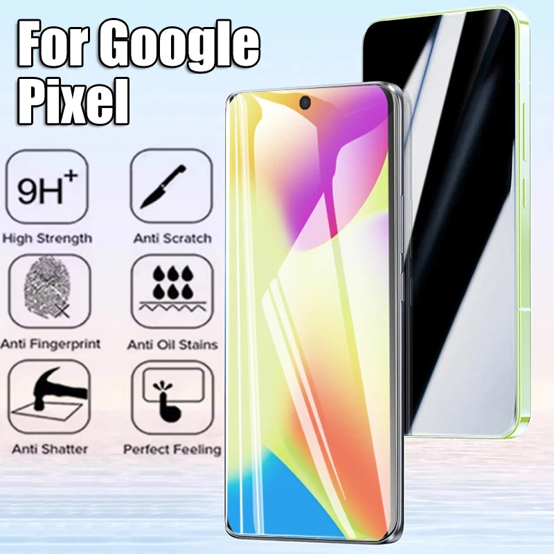 1-4PCS Tempered Glass For Googel Pixel 10 9 9a 8a 8 7 7a 6 6a 5 5a 4 4a 3 3a 2 Pro XL 5G Pixel10 Pixel9 Pixel8 Screen Protector