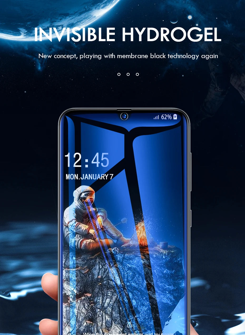 2in1 HD Full Hydrogel Film For Motorola Razr 50 Ultra 40 2019 2020 2022 50Ultra Razr40 Plus Protective Screen Protector Cover