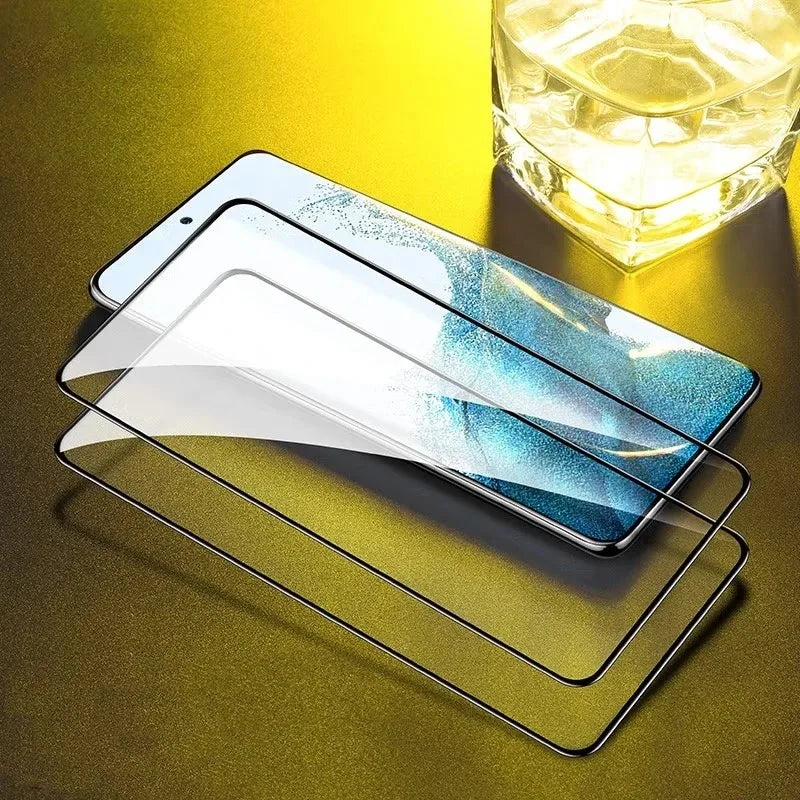 3 Pcs Tempered Glass For Motorola Moto Edge 60 50 40 Neo G Stylus Play 2024 G24 G34 G04 Curved Full Cover Screen Protector